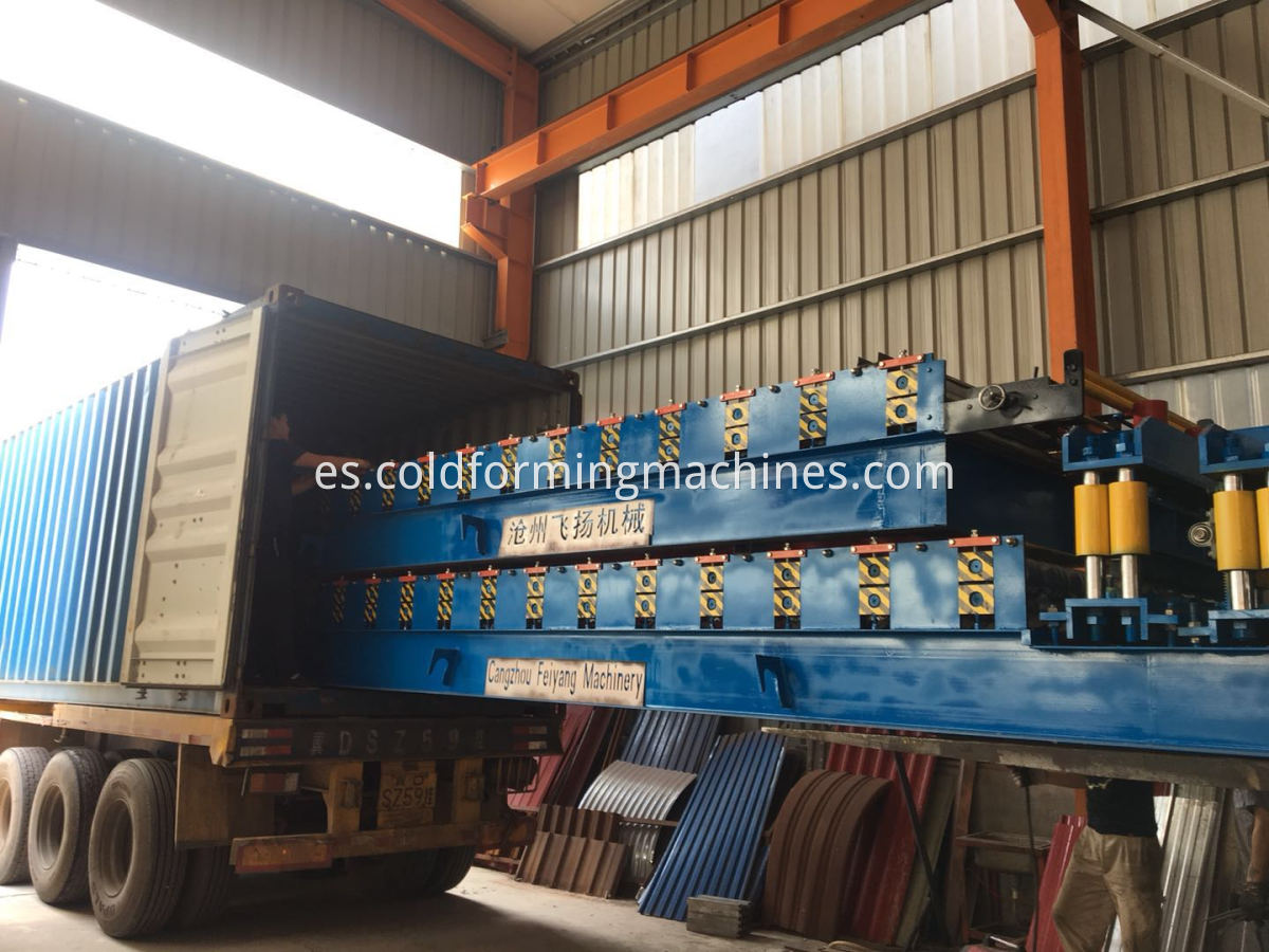 Loading Steel Sheet machine